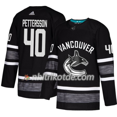 Vancouver Canucks Trikot Elias Pettersson 40 2019 All-Star Adidas Schwarz Authentic - Herren